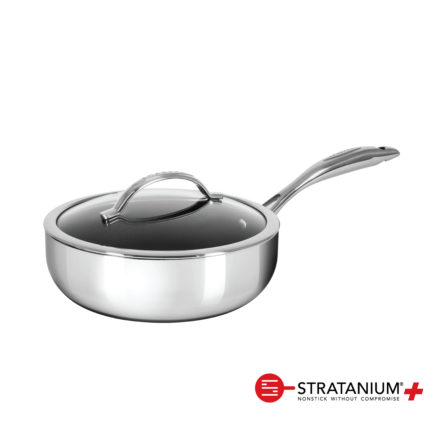HaptIQ 26cm/3.7L Covered Deep Sauté Pan